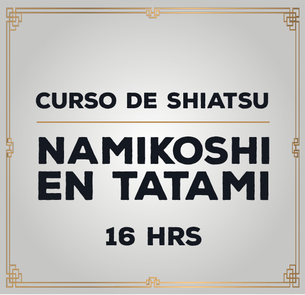 Curso de Shiatsu Namikoshi en Tatami 16 h